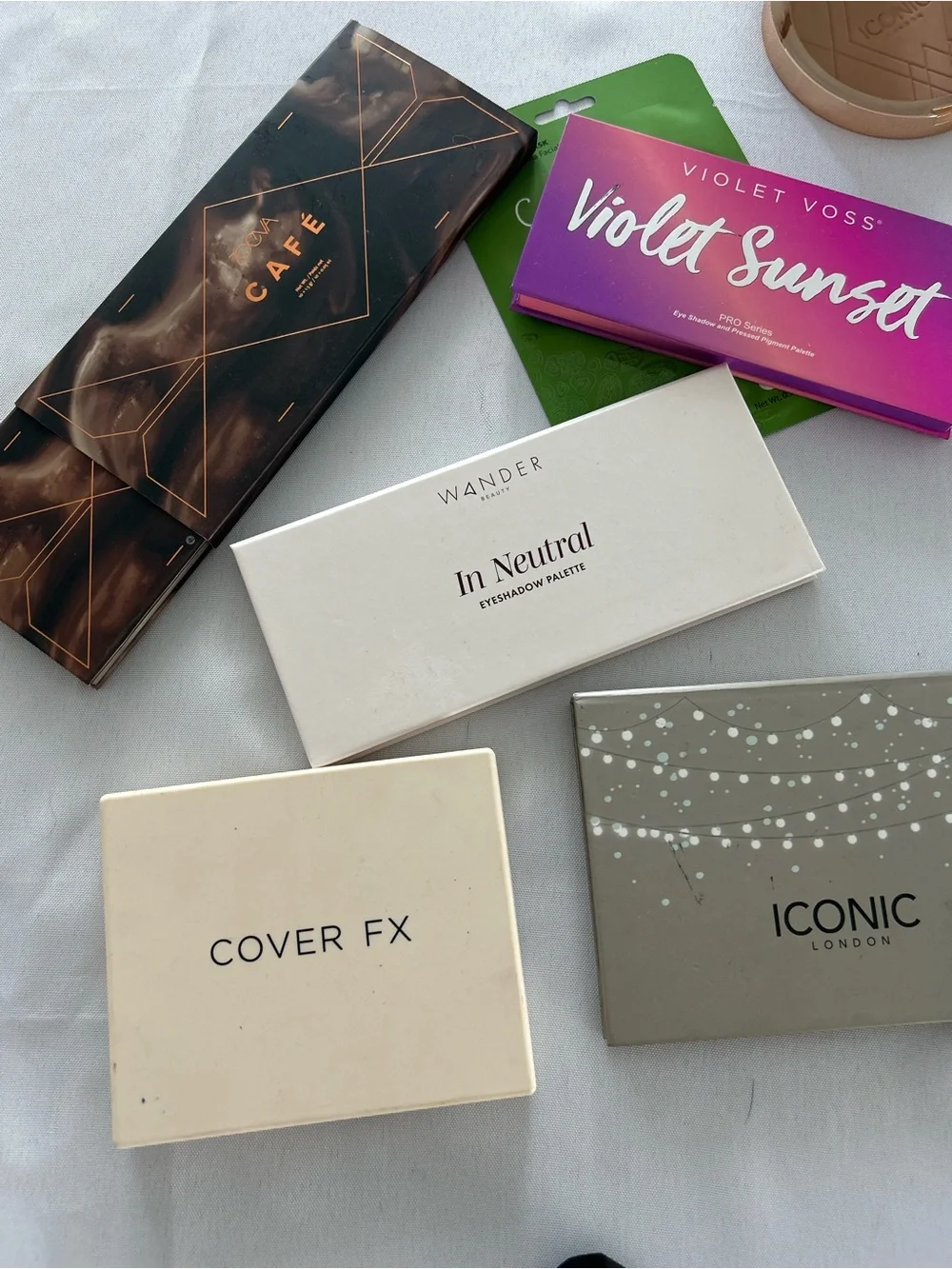 Beauty Makeup Skincare Bundle Mostly New Eyeshadow Palettes Tarte Violet Voss